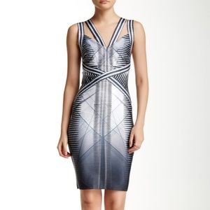 Wow Couture Ombré Bandage Dress